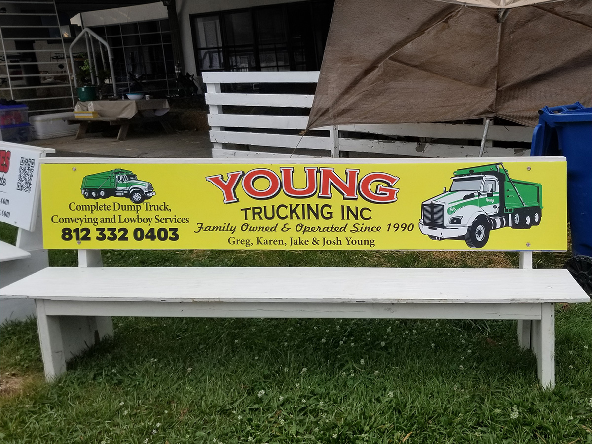 Large format banner design